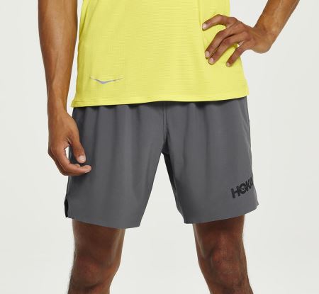 Hoka One One Glide 7" Short Homem - Bermudas Castlerock | PT-iBIYdnW